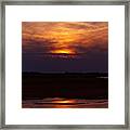 August Sunsets 3 Framed Print