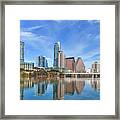 Austin Skyline Art Framed Print