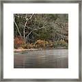 Autumn At Wading River Framed Print