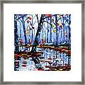 Autumn By The River Framed Print