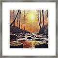 Autumn Creek Framed Print