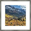 Autumn In The San Juans Framed Print