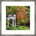 Autumn In Tibbetts Brook Park 1 Framed Print