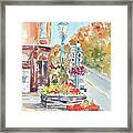 Autumn In Vermont Framed Print