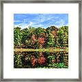 Autumn Lake Framed Print