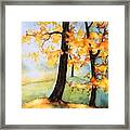 Autumn Light Framed Print