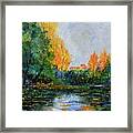 Autumnal Quiet Waters Framed Print