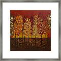 Autumn's Crowning Glory Framed Print
