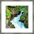 Avalanche Falls Framed Print