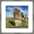 Avebury Monument Framed Print