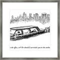 Back To The Office Sir? Framed Print