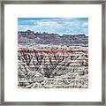 Badlands National Park Vista Framed Print