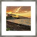Bahia Honda Bridge Framed Print