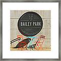 Bailey Park Winston Salem Nc  0372 Framed Print