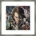 Balance Of The Force Framed Print