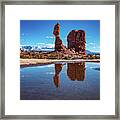 Balanced Rock Framed Print