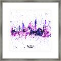 Bangkok Thailand Skyline #81 Framed Print