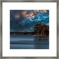 Bantam Lake, Connecticut Framed Print