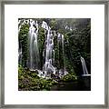 Banyu Wana Amertha Waterfall - Bali, Indonesia Framed Print