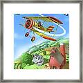 Barnstormer Framed Print