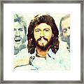 Barry Gibb Framed Print
