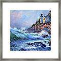 Bass Harbor Lighthouse Framed Print