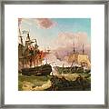 Battle Of Camperdown 1797 Z1 Framed Print