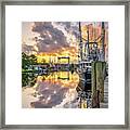 Bayou Sunrise 2, 5/28/21 Framed Print