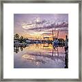 Bayou Sunrise, 8/13/20 Framed Print