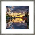 Bayou Sunrise, 8/14/20 Framed Print