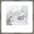 Be Nice Framed Print