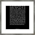 Be Water, My Friend - Bruce Lee Quote 2 - Typewriter Print - Motivational Framed Print