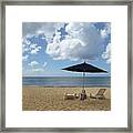Beach Getaway Framed Print