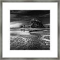 Beach Panorama Framed Print