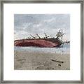 Beached Framed Print