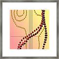 Bead Abstract Framed Print