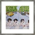 Beatles Abbey Road .... Babies Framed Print
