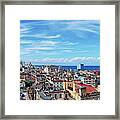 Beautiful Panoramic View Of Havana Framed Print