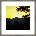 Beautiful Sunset Framed Print