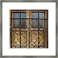 Behind Closed Doors Framed Print