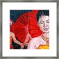 Behind Thai Smiles Framed Print