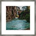 Below Mooney Framed Print