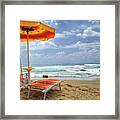 Belvedere  - Golden Beach  - Iitaly Framed Print