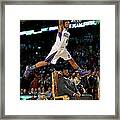 Ben Mclemore And Shaquille O'neal Framed Print
