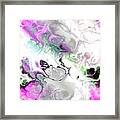 Benyamin - Funky Artistic Colorful Abstract Marble Fluid Digital Art Framed Print