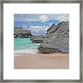 Bermuda - Pink Beach Framed Print