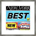 Best Of New York 2012 Framed Print