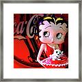 Betty And Pudgy Framed Print