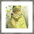 Betty The Bullfrog Framed Print