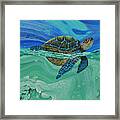 Between Heaven And The Sea Framed Print